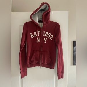 Abercrombie Hoodie - Maroon